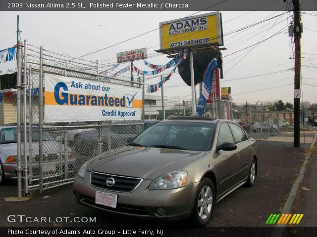 2003 Nissan Altima 2.5 SL in Polished Pewter Metallic