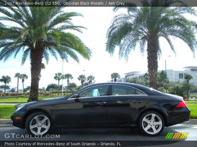 2007 Mercedes-Benz CLS 550 in Obsidian Black Metallic