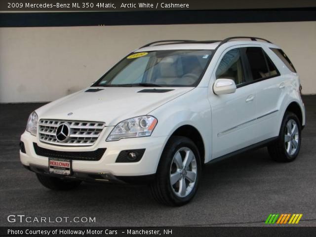 2009 Mercedes-Benz ML 350 4Matic in Arctic White