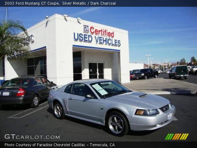 2003 Ford Mustang GT Coupe in Silver Metallic