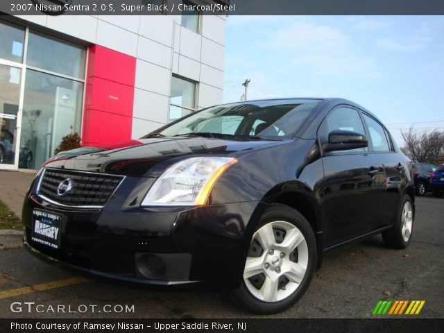 2007 Nissan Sentra 2.0 S in Super Black