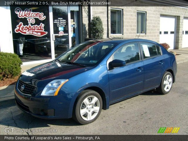 2007 Nissan Sentra 2.0 S in Blue Onyx Metallic