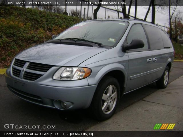 2005 Dodge Grand Caravan SXT in Butane Blue Pearl