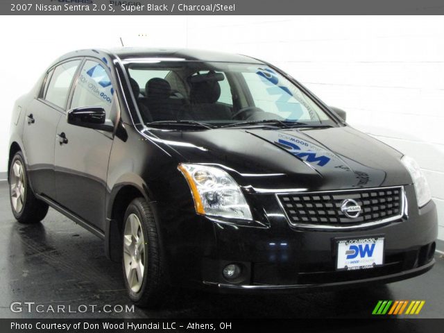 2007 Nissan Sentra 2.0 S in Super Black