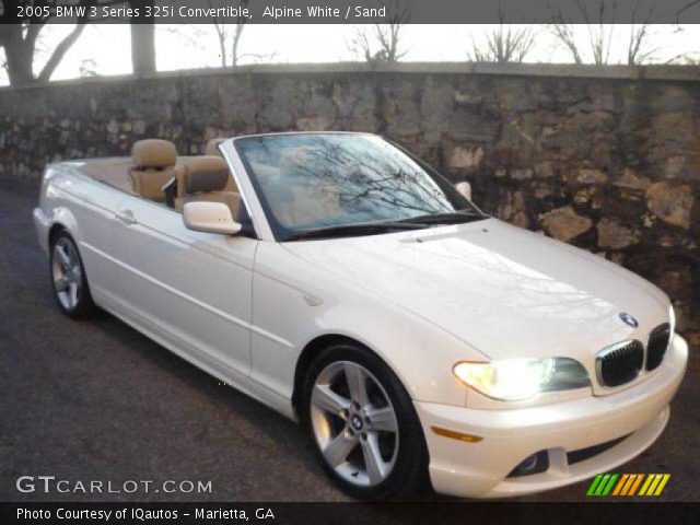 2005 BMW 3 Series 325i Convertible in Alpine White