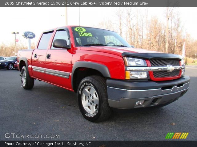 2005 Chevrolet Silverado 1500 Z71 Crew Cab 4x4 in Victory Red