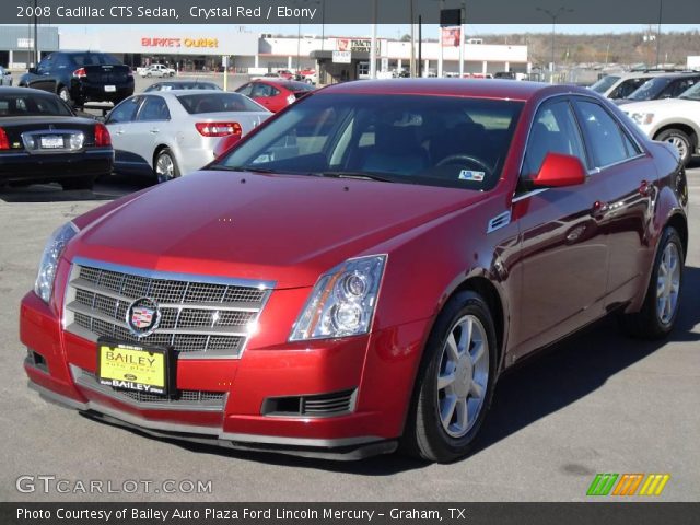 2008 Cadillac CTS Sedan in Crystal Red