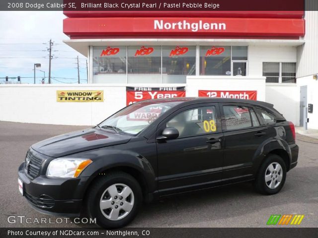 2008 Dodge Caliber SE in Brilliant Black Crystal Pearl