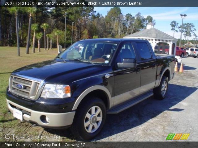 2007 Ford F150 King Ranch SuperCrew 4x4 in Black