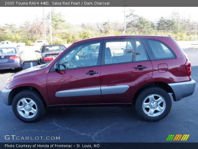 2005 Toyota RAV4 4WD in Salsa Red Pearl