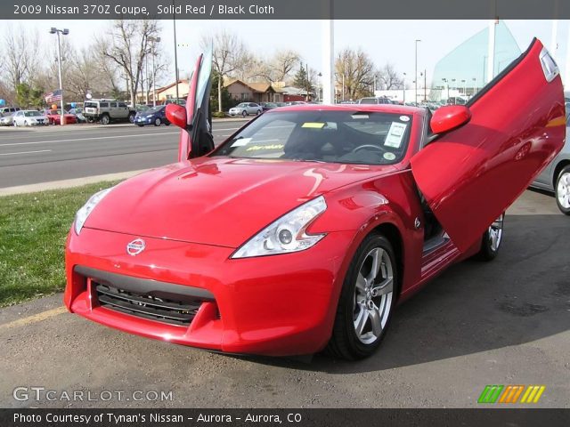 Red 370z nissan #4