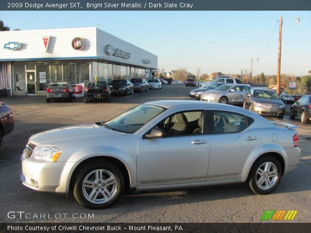 2009 Dodge Avenger SXT in Bright Silver Metallic