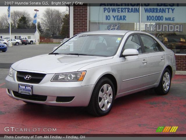 2007 Hyundai Sonata GLS in Bright Silver