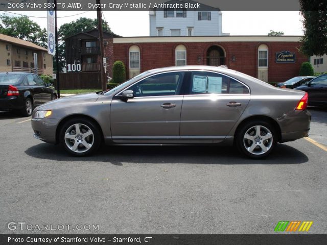 2008 Volvo S80 T6 AWD in Oyster Gray Metallic