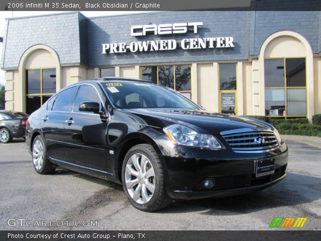 2006 Infiniti M 35 Sedan in Black Obsidian