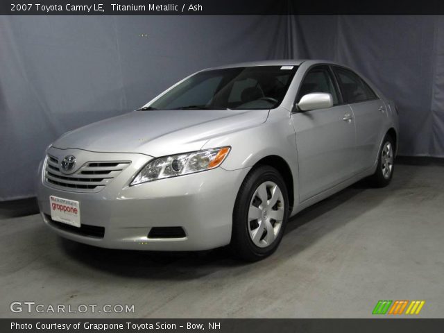 2007 Toyota Camry LE in Titanium Metallic