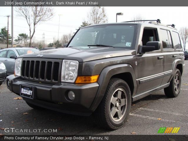 2006 Jeep Commander 4x4 in Dark Khaki Pearl