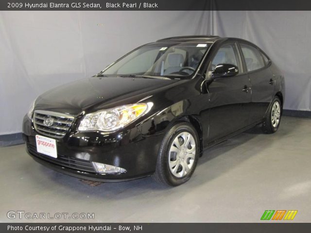 2009 Hyundai Elantra GLS Sedan in Black Pearl