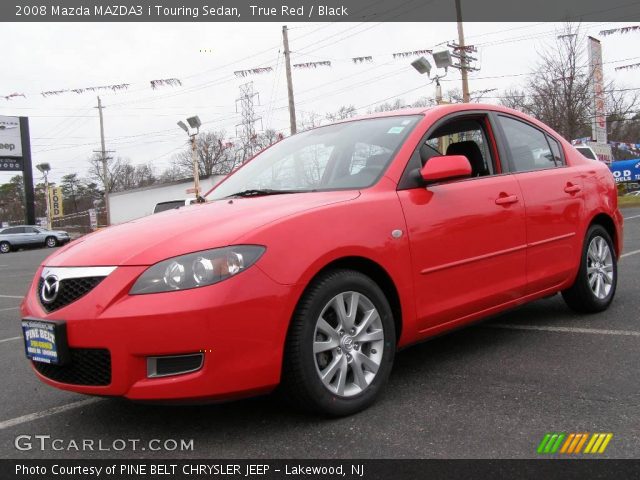 2008 Mazda MAZDA3 i Touring Sedan in True Red