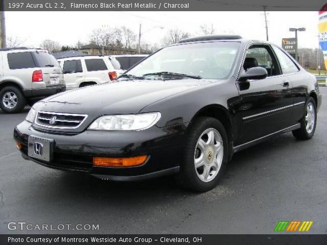 1997 Acura CL 2.2 in Flamenco Black Pearl Metallic