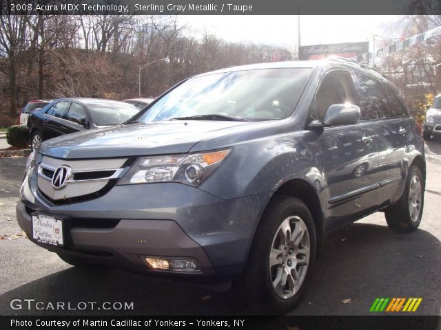 2008 Acura MDX Technology in Sterling Gray Metallic