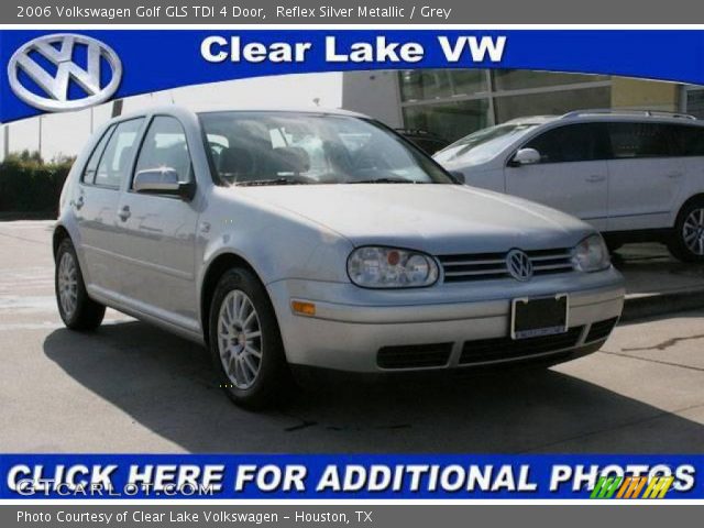 2006 Volkswagen Golf GLS TDI 4 Door in Reflex Silver Metallic