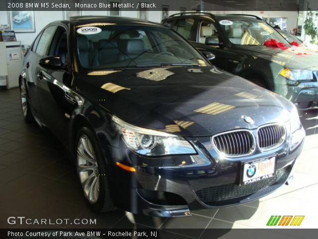 2008 BMW M5 Sedan in Monaco Blue Metallic