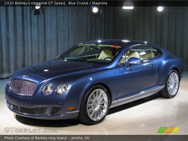 2010 Bentley Continental GT Speed in Blue Crystal