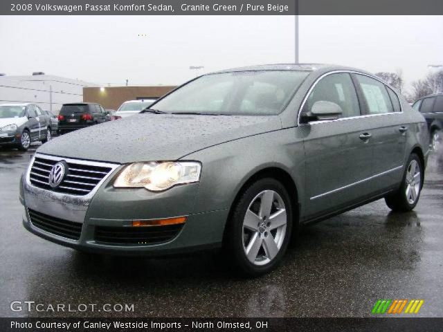 2008 Volkswagen Passat Komfort Sedan in Granite Green