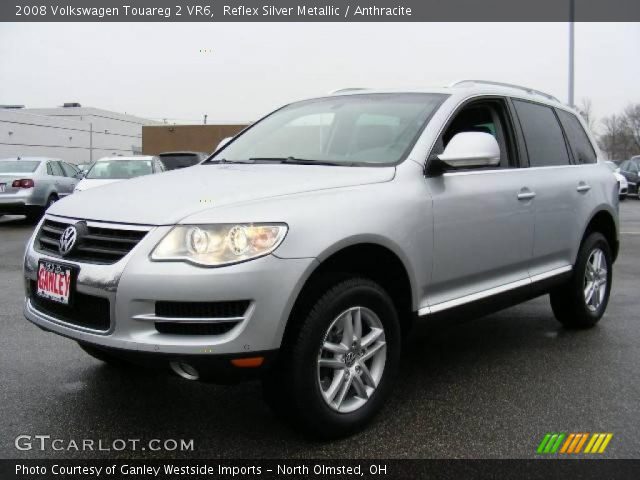 2008 Volkswagen Touareg 2 VR6 in Reflex Silver Metallic