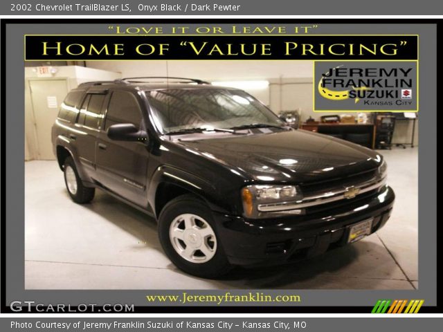 2002 Chevrolet TrailBlazer LS in Onyx Black