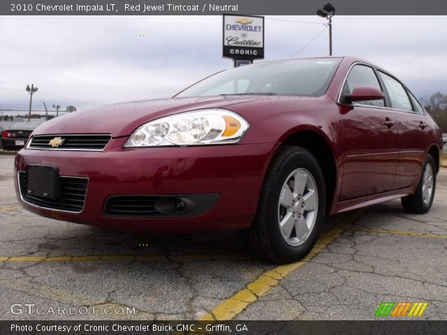 2010 Chevrolet Impala LT in Red Jewel Tintcoat