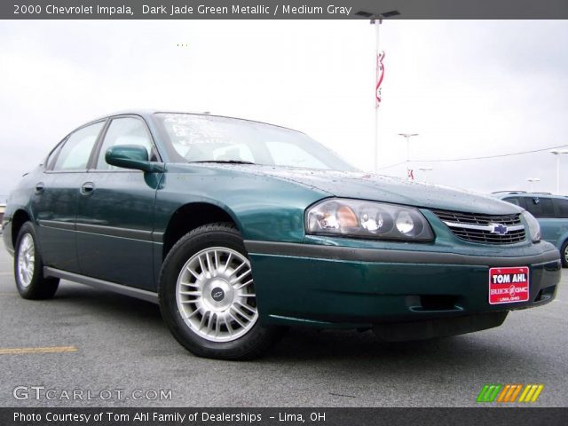 2000 Chevrolet Impala  in Dark Jade Green Metallic