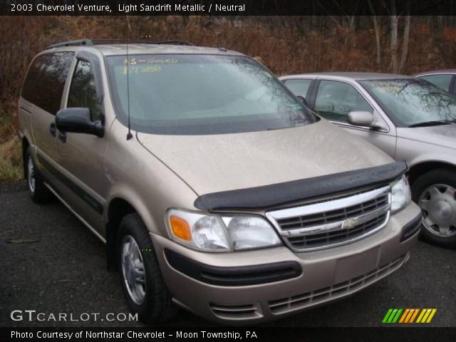 2003 Chevrolet Venture  in Light Sandrift Metallic