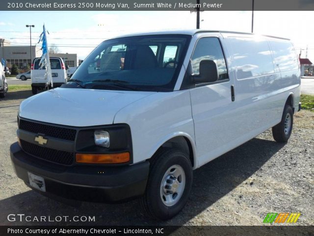 2010 Chevrolet Express 2500 Moving Van in Summit White