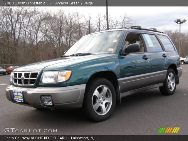 2000 Subaru Forester 2.5 S in Arcadia Green
