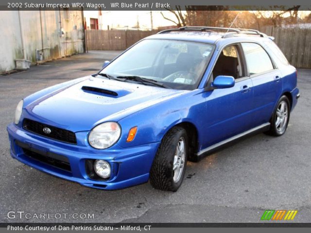 2002 Subaru Impreza WRX Wagon in WR Blue Pearl