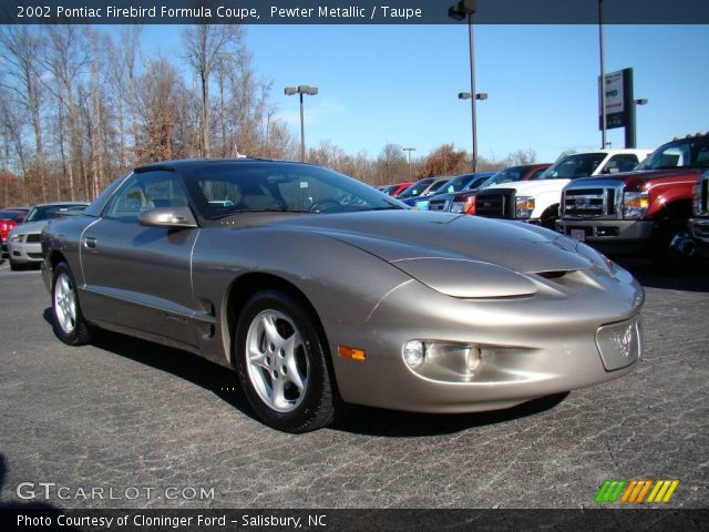 2002 Pontiac Firebird Formula Coupe in Pewter Metallic
