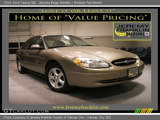 2003 Ford Taurus SES in Arizona Beige Metallic