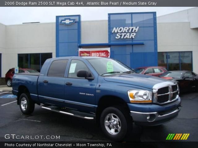 2006 Dodge Ram 2500 SLT Mega Cab 4x4 in Atlantic Blue Pearl