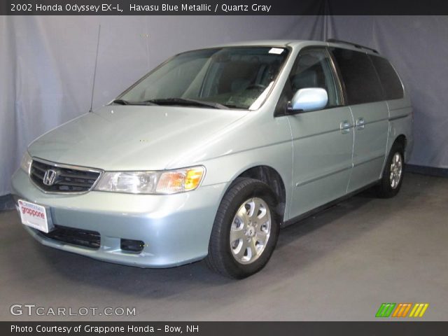 2002 Honda Odyssey EX-L in Havasu Blue Metallic