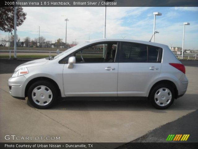 2008 Nissan Versa 1.8 S Hatchback in Brilliant Silver