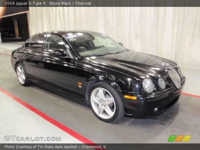 2004 Jaguar S-Type R in Ebony Black