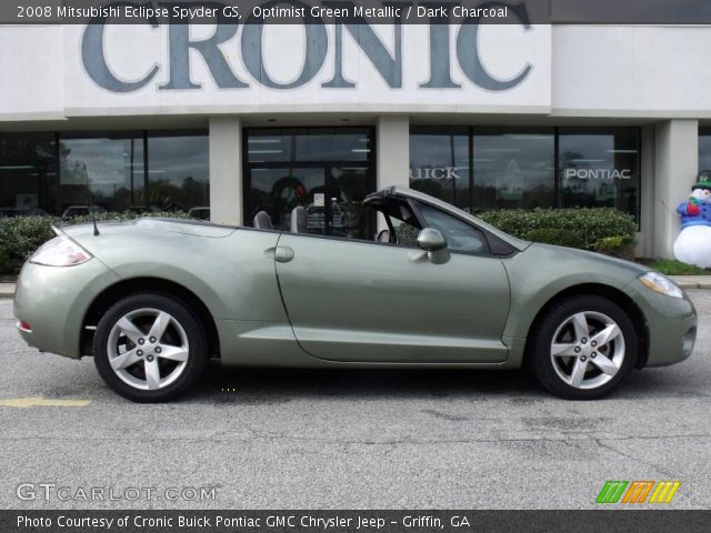 2008 Mitsubishi Eclipse Spyder GS in Optimist Green Metallic