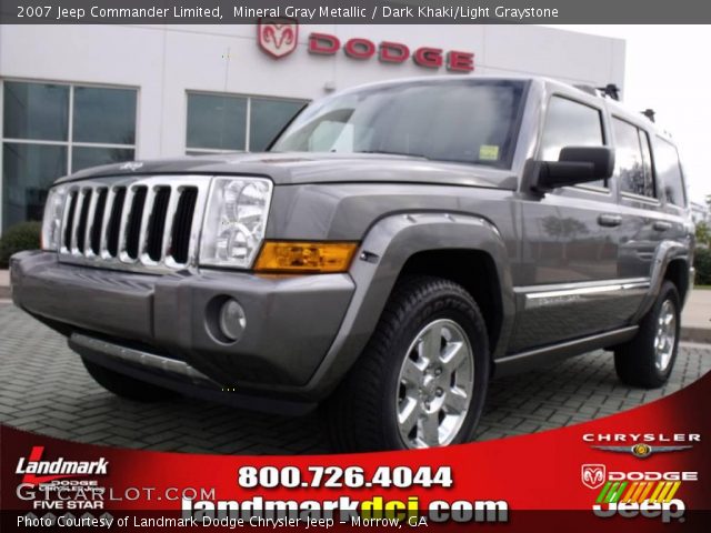 2007 Jeep Commander Limited in Mineral Gray Metallic
