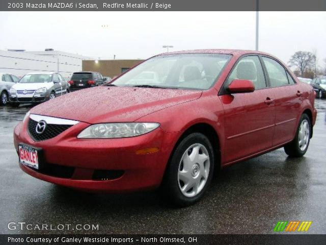 2003 Mazda MAZDA6 i Sedan in Redfire Metallic