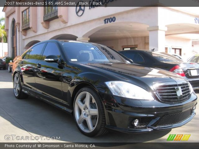 2007 Mercedes-Benz S 65 AMG Sedan in Black