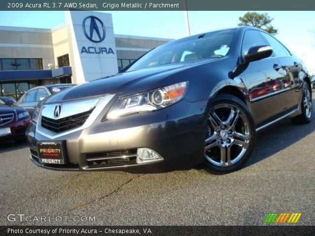 2009 Acura RL 3.7 AWD Sedan in Grigio Metallic