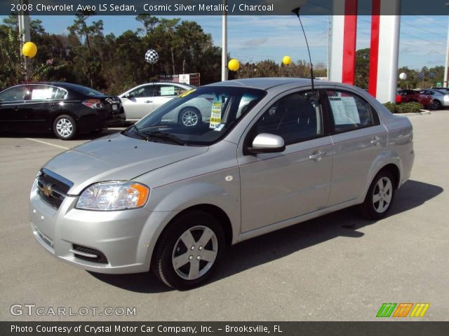 2008 Chevrolet Aveo LS Sedan in Cosmic Silver Metallic