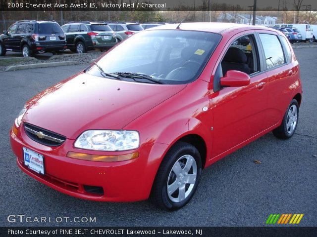 2008 Chevrolet Aveo Aveo5 LS in Victory Red